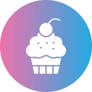 Tatlım. Web simgesi basit illüstrasyon