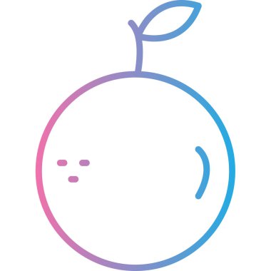 Meyve. Web simgesi basit illüstrasyon