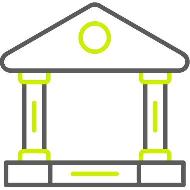 Modern eğitim ikonunun vektör illüstrasyonu