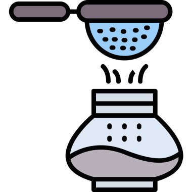 Duş. Web simgesi basit tasarım