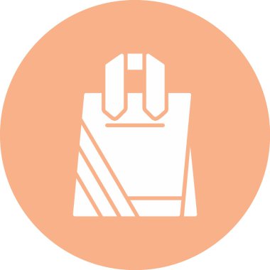 Ellerin ve eldivenlerin vektör simgesi, güvenliğin korunması