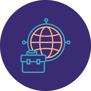 genel ağ simgesi çizimi