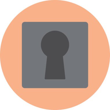 Anahtar simgesi vektör illüstrasyonu