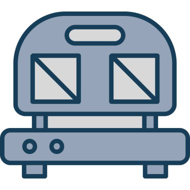 Tost makinesi. Web simgesi basit illüstrasyon