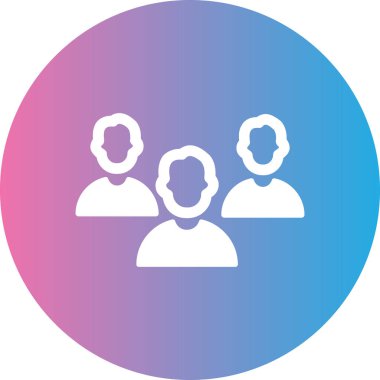 insanlar simge vektör illüstrasyonu