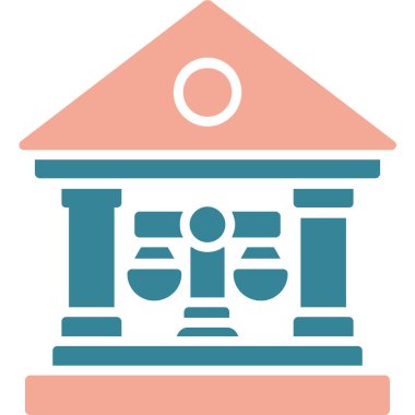 bina binası simgesi düz stil