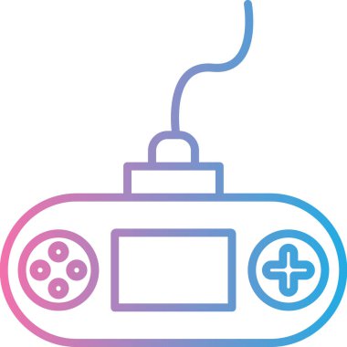 joystick simgesi modern vektör illüstrasyonu