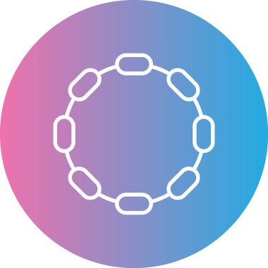 Modern simgenin vektör illüstrasyonu