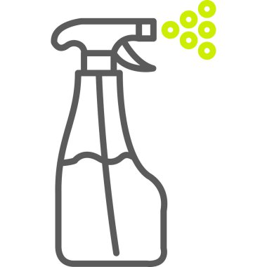 el spreyi vektör illüstrasyonu