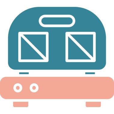 Modern b 'nin vektör illüstrasyonu eksik simgesi