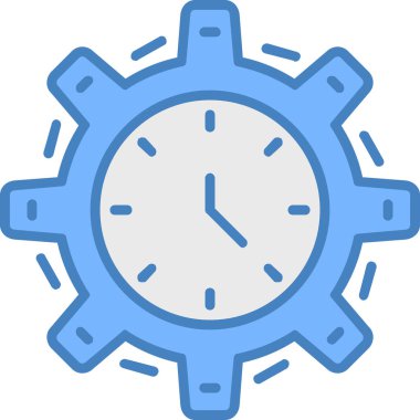 Düz biçimli zaman dişlisi izleme simgesi