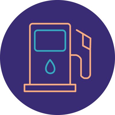 Su. Web simgesi basit illüstrasyon