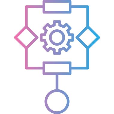 seo modern simgesinin vektör illüstrasyonu