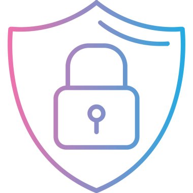 ikon vektör illüstrasyonunu kilitle