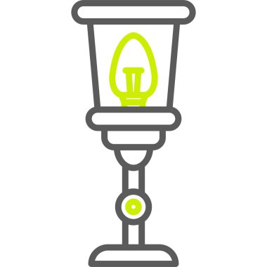 lamba ikonu vektör illüstrasyonu