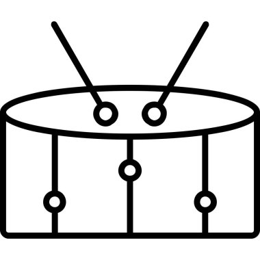 davul. Web simgesi basit tasarım