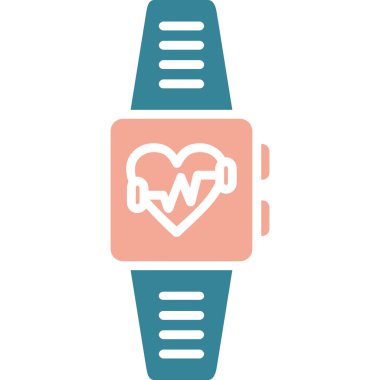 kalp atış simgesine sahip akıllı saat