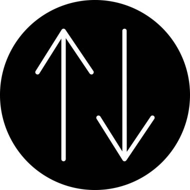 ok simgesi, vektör illüstrasyonu