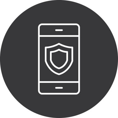 kalkan simgesi, vektör illüstrasyonu