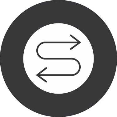 seo modern simgesinin vektör illüstrasyonu