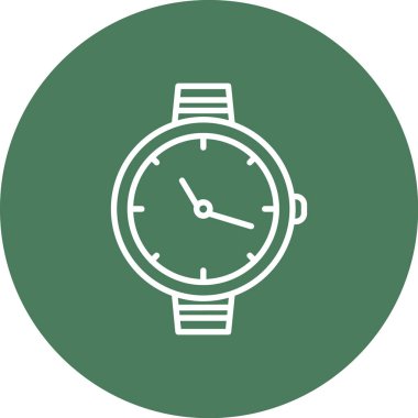 Saatin vektör illüstrasyonu