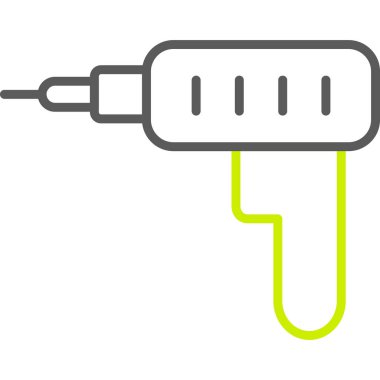 kablo kablo ikonu vektör illüstrasyonu