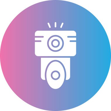 Modern oto tamir simgesinin vektör illüstrasyonu