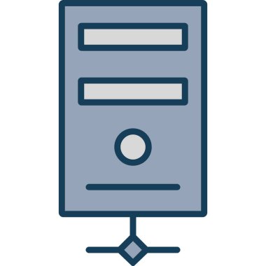 Web simgesi vektör illüstrasyonu