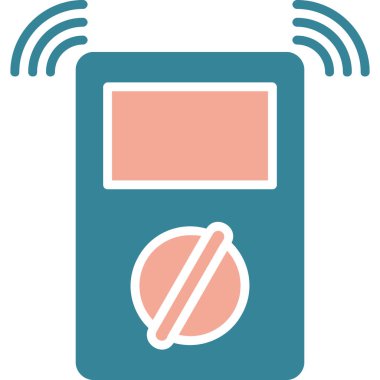 cep telefonu vektör simgesi modern basit vektör çizimi