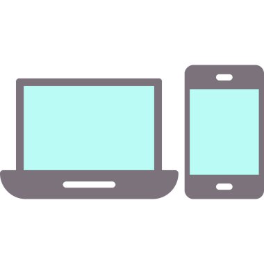 Cep telefonu vektör çizimi