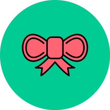 vektör kurdele simgesi illüstrasyonu