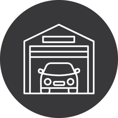 - Araba. Web simgesi basit illüstrasyon