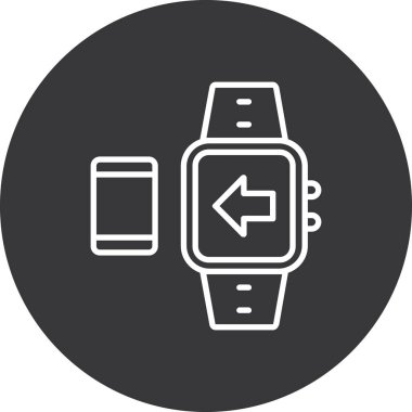 seo modern simgesinin vektör illüstrasyonu