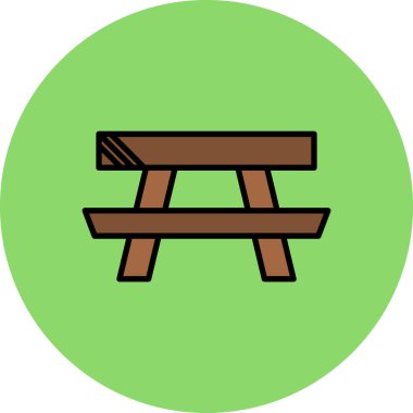 Kenar çizgisi biçiminde bank ikonu