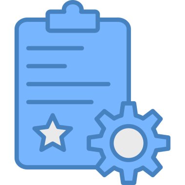 Seo simgesinin vektör illüstrasyonu