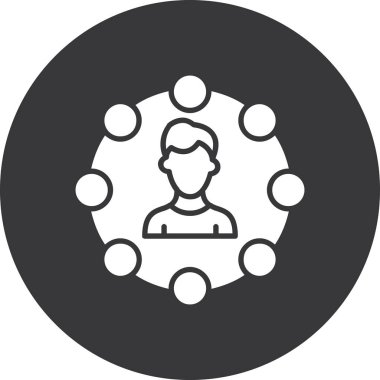 İnsanların vektör illüstrasyonu