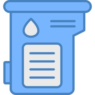 Su dokunun kutsal kişilerin resmi, vektör çizim