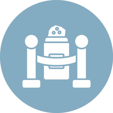 Robot simgesinin vektör illüstrasyonu