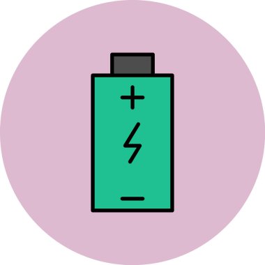 pil vektör illüstrasyonu