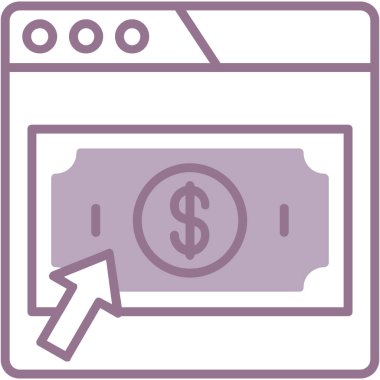 para simgesi vektör illüstrasyonu