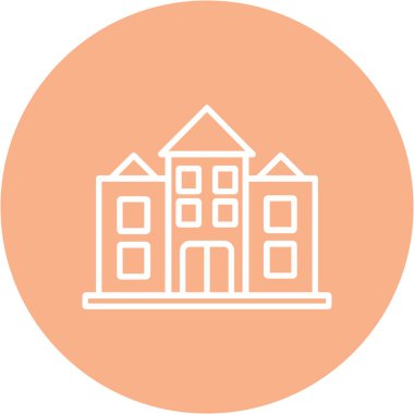 Yapı simgesinin vektör illüstrasyonu