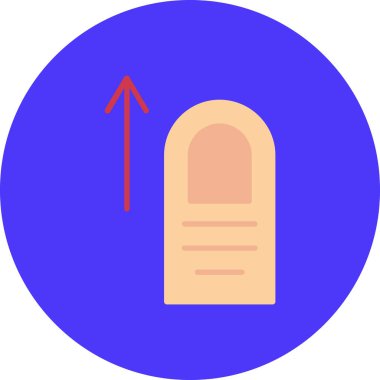 Yön yön simgesi, web vektör illüstrasyonu