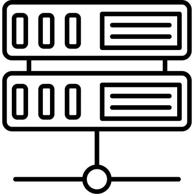 sunucu veritabanı Basit resimleme