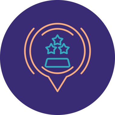 seo modern simgesinin vektör illüstrasyonu