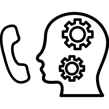 İnsan yüzlü bir operatör.