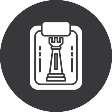 Modern simgenin vektör illüstrasyonu