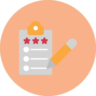 kontrol listesi simgesi vektör illüstrasyonu