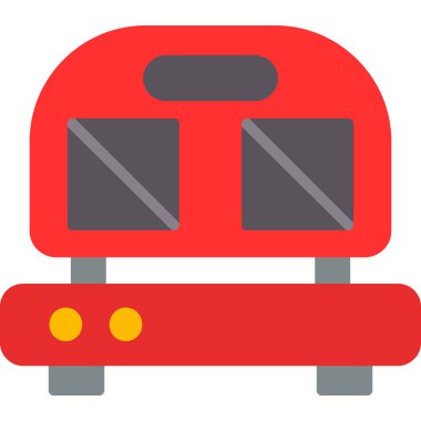 tren vektör simgesi, modern biçim