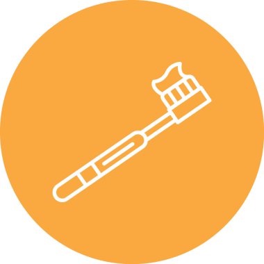 fırça. Web simgesi basit illüstrasyon