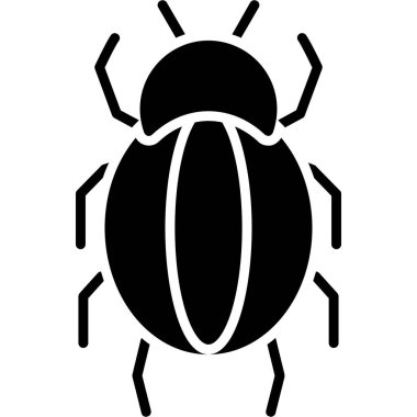 böcek böceği simgesi, özet biçimi